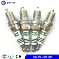 4pcs IK20 5304 IK16 5303 Car Iridium Spark Plugs in Japan for Toyota Audi for VW Mitsubishi Auto Part IK16-5303 IK20-5304