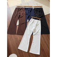 2026 Spring/Summer New High-Quality Fashionable Casual Elastic Fit Air Pants For Women