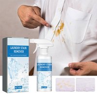1/2PCS Clothing Stain Cleaner Powerful Laundry Stain Remover Spray Oil stains, Yellowing Cleaner For Dry Cleaning