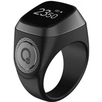 Electronic Digital Finger Counter OLED Display Tasbih Tally Counter & Prayer Time Reminder Prayer Tally Counter