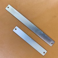 Fully Engraved Stainless Steel Frame NO. VIN Plate Serial Number Motorcycle 100mm X 15mm