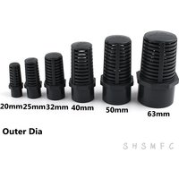 1~10Pcs Size 20,25,32,40,50,63mm UPVC Filter Connector Fittings Plastic Aquarium Garden Irrigation Water Supply Filter Adapter