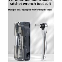 AliExpress NONE OFFBONDAGE Bicycle Tools Torque Wrench Hex Wrench Set Mini Portable Multi-tool Kit MTB Bike Tire Patch Repair Tools Tire Lever