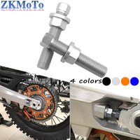 CNC M10 Rear Axle Blocks Chain Adjuster Bolt For KTM XC XCF XCW SX SXF EXC EXCF 890 For Husqvarna TC FC TX FX TE FE FS 125-701