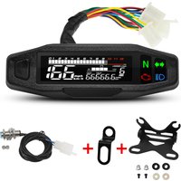 AD Motorcycle Digital Dash Universal GPS Speedometer KM/H with Turn Signal Light Voltmeter Oil Gauge Tachometer Tacho Meters