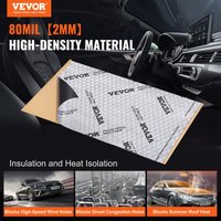 34er-Pack Auto-Schalldämmungsmatte 3,3 m² Gesamtfläche 248,9x398,8 mm 2 mm Aluminiumfolie Hitzebeständige Vibrationsdämpfungsmatte für Fahrzeuge Geräuschdämmungsmatte