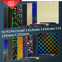 PET Plate for K1/K1C Ender 3 V3 SE/KE,Ender 3 S1 Pro, Ender 5 S1 Build Plate Double Sided Heated Bed 3D Printing Build Plate