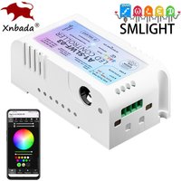 SMLIGHT WLED ESP32 Mic RGBIC Pixels LED Controller Home Assistant Control WS2812B WS2811 WS2813 WS2815 LED Strip Light DC5-24V