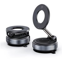 Strong Magnetic Phones Holder 360° Rotation Folding Magnetic Car Phone Holder With Vacuum Suction Cup Desktop Magnetic Bracket