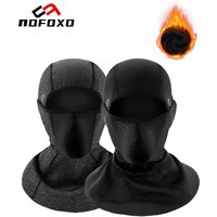 AliExpress nofoxo NOFOXO Winter Balaclava Fleece Cycling Cap Thermal Keep Warm Windproof Face Mask Balaclava Ski Bicycle Motorcycle Running Hat