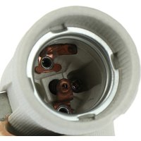 New E27 Ceramic Screw Base High Temperature Resist Socket Light Bulb Holder Adapter