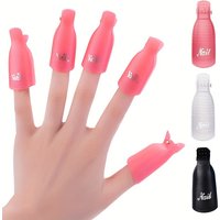 Nail Tools Nail Remover Clip 10 Instead of Tinfoil Can Be Used Repeatedly Nail Sleeve Multi-Color Opp Bag