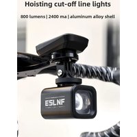 AliExpress OFFBONDAGE ESLNF Bicycle Lights Wireless Remote Smart Headlights Waterproof 2400mAh Rechargeable Road Mountain Front light Bike Accessories