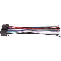 Car Stereo Radio 16Pin Male Plug Harness For For JVC Radio Audio Player Adapter Wiring Harness Connector Music Player Cable