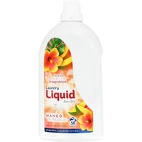 Voltico Non-Bio Laundry Liquid 970ML, Gentle Mango and Hibiscus Detergent for Sensitive Skin and Everyday Washing