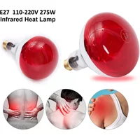 150W 275W Infrared Light Therapy Red Bulb Massage for Body Neck Ache Arthritis Muscle Hyperthermia Lamp Body Joint Pain Relief