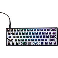 GK61 Pro RGB QMK VIA Wired Gasket Hot Swap Hot-swappable Knob 60% Fully Programmable NKRO Keyboard Kit Support Split space