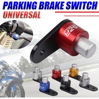 Universal Motorcycle Parking Brake Switch Semi-Automatic Control Lock For Original Brake Clutch Levers Motorcycle Accessories