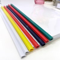 20Pcs Binding Bars, 15mm Binding Bars Slide Grip A4 Size Report Binder Presentation Binder for Report Cover Resume