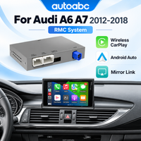 Adapter interfejsu Android Auto Wireless CarPlay do Audi A6 C6 A7 C7 z systemem RMC 2012-2018, Mirror Link, AirPlay, Bluetooth, Nawigacja GPS