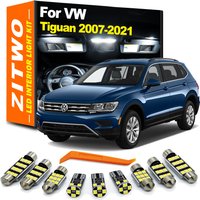 ZITWO Car LED Bulb Interior Light Kit Parts For VW Volkswagen Tiguan 5N AD1 AX1 MK1 MK2 2007- 2016 2017 2018 2019 2020 2021 2022