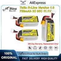 Tattu R-Line Version 1.0 4S 750mAh 95C 11.1V High Discharge Lipo Battery XT30 Connector For FPV RC Multirotor Parts