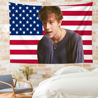 Singer Malcolm Todd flag Custom Camping Garden Decor Party Backdrops Wall Art Family Gifts