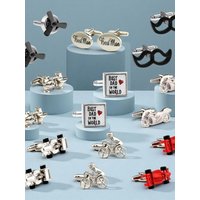 AliExpress TZG 28 Styles Car Bike Motor Cufflinks Men Dad Gift Wedding Cuff Links 1 Pair
