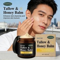 Beef Tallow Honey Balm for Men Lasting Moisturizing Dryness Soothing Skin Firming Smoothing Roughness Anti Aging Face Cream