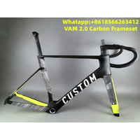 2025 OSTRO VAM 2.0 Carbon Road Bike Frameset Disc Brake Bicycle Frameset with Handlebar and 50MM Wheelset XDB DPD