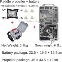 24V Electric Paddle Board Motor Kit For Inflatable SUP Surf Kayak With Battery Remote Control 7.5Km/h Top Speed Electric Fin