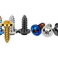 AliExpress Wanyifa Titanium Bolt M4/M5/M6x15 17 20 25mm Self Tapping Torx Head Screws for Bike Motorcycle Car Boat Fasteners