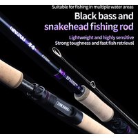 FISHINGFANS QINGXIU FUJI ALCONITE GUIDE SUPER HARD SNAKEHEAD POLE AA CORK HANDLE X CROSS CARBON TAPE H XH XXH FISHING ROD
