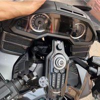 For Honda Gold wing GL 1800 tour dct F6B 2018 - 2024 Motorcycle Accessories Carbon fiber Front Chrome Speaker Grille Cover