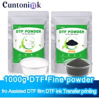 1000g 1kg DTF powder Fine powder fro Assisted DTF film DTF ink Transfer printing T-shirts clothes shoes fabric Transfer printing