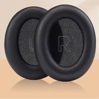 Soft Foam Leather Headphone Earpads Ear Pads Compatible For Life Q30 Q35 Wireless Headset Earmuffs Repairing Parts