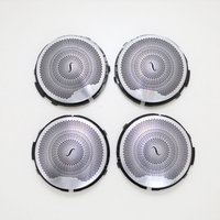Car Mid Speaker Covers For Mercedes Benz GLC X253 W205 W213 E C AMG Class Series Silver Door Loudspeaker Midrange Lid Trim