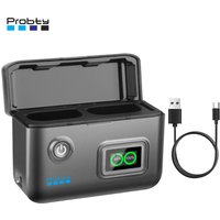 Probty DMW-BLK22 Portable Fast Charger for Lumix DC-S5, S5II, S5IIX, S5M2, S5M2X, S1RII, GH6, GH6L, GH5II, G9M2