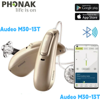 Phonak Audeo M30-13T Digital Computer Programming Hearing Aid 8 Channels RIC Sound Amplifier with Bluetooth Telecoil