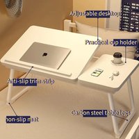 Foldable Laptop Table – Bedside Small Desk for Dorm Student, Multi-Functional Study Table for Bay Window,Portable & Space-Saving