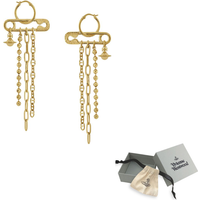 Vivienne Westwood Brass Earrings Women's Gold 8053195292141