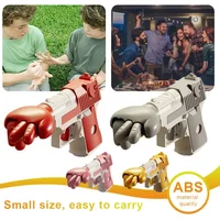 Fidget Toy Gun Toys Revolver Radish Guns Scissor Stone Cloth Stress Relief Decompression Toys Board Game Gift For Kids Adults