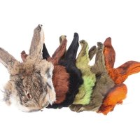 Wifreo Hare's Mask Rabbit Fur Fly Tying Material For Hare’s Ear Nymph Mayfly Nymphs Caddis Pupa Trout Lure Fly Dubbing Material