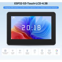 Waveshare ESP32-S3 4.3 pouces IPS écran tactile LCD carte de développement Type B 800 × 480 HMI LVGL GUI développement pour Arduino IDE
