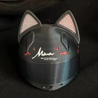 Love and deepspace doujin merch Sylus Cat helmet pendant (3D printing technology) quadratic element game merchandise