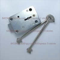 Suitable for Home Safe Vault Door Safe Leaf Lock Escort Car Lock 90 Double Flagpole Extra Long Key Anti-theft Lock
