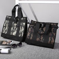 Waterproof Oxford Cloth Single Shoulder Bag Large Capacity Casual Handbag Women's Tote Bag Student Bookbag Korean Style