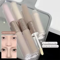 HISYI Dual-End Liquid Highlighter Pen, Skin Brightening & Contouring Stick, Natural Contour, Long-Lasting, Waterproof