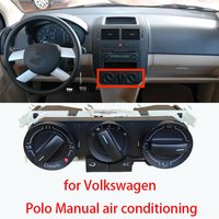 LINGJIE Car for Volkswagen Polo Manual air conditioning A/C Heater Climate Control Panel Unit Switch