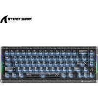 ATTACK SHARK X68HE R68HE Wired 8KHz Magnetic Keyboard Rapid Trigger RT Snap Tap DKS MT TGL For PC Gaming